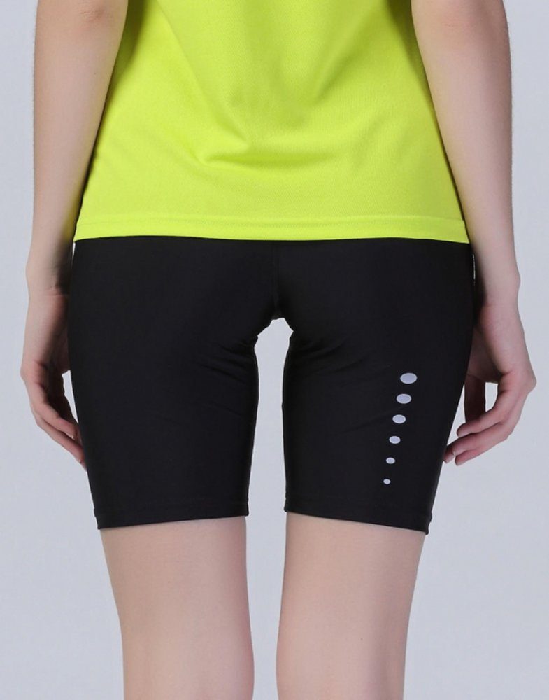 Sport Sporthosen Goodman Design Laufshorts Women Bodyfit Base Layer Shorts kurze Leggings Funktionsgewebe mit zusätzlicher Feuch