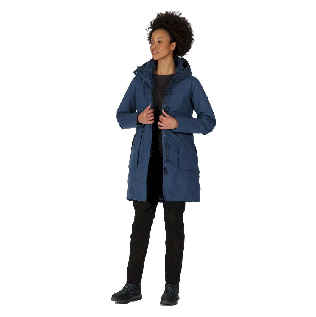Regatta Winterjacke Parka Yewbank ll (wasserdicht, atmungsaktiv, wärm) blau Damen