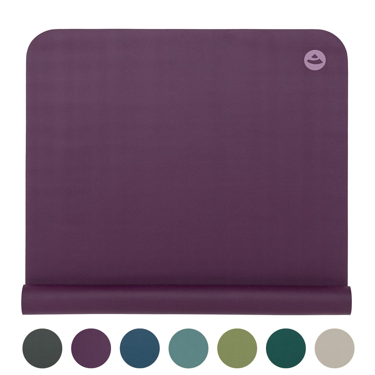 bodhi Yogamatte Reise-Yogamatte ECOPRO TRAVEL aus Naturkautschuk violett
