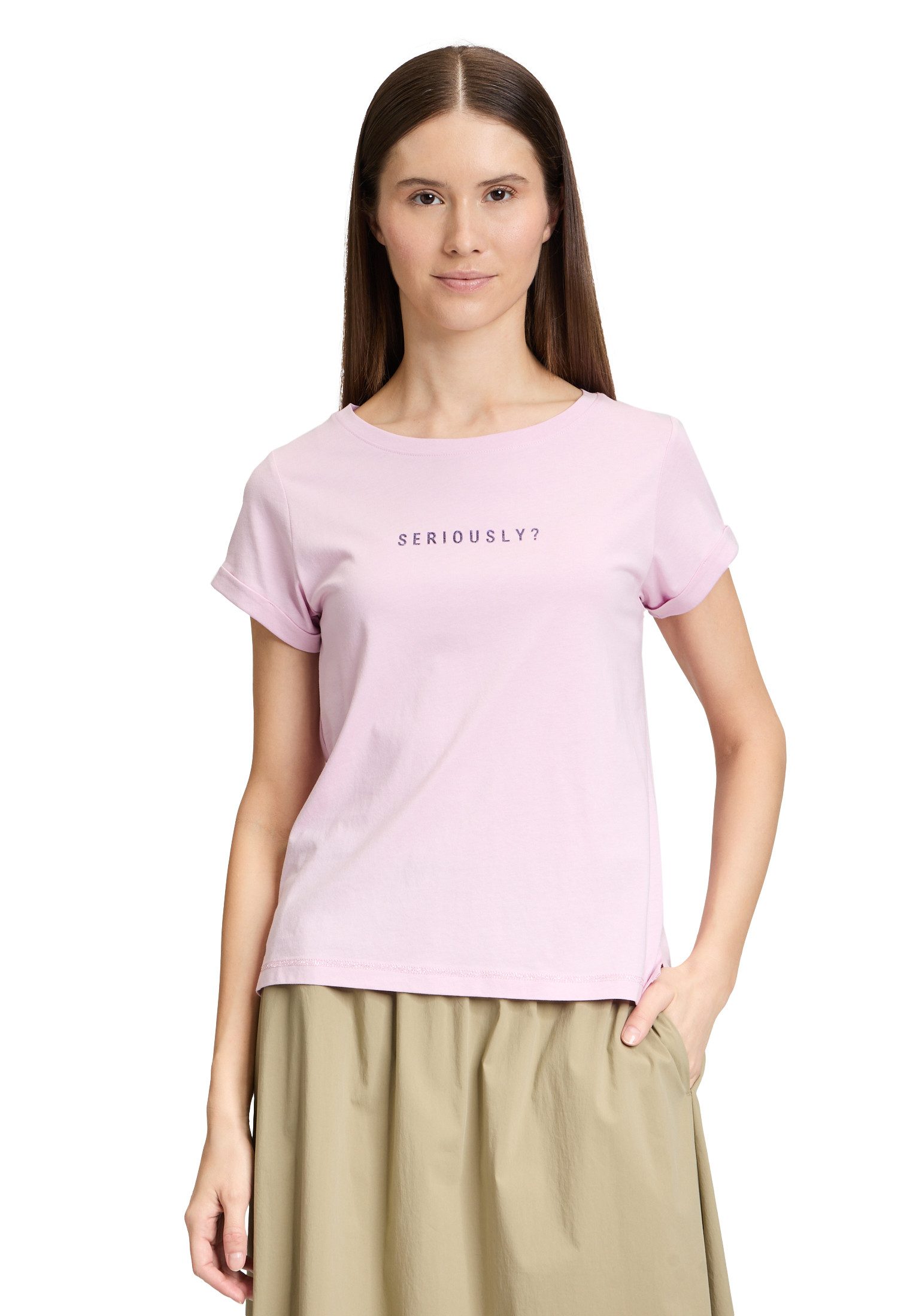 Cartoon Kurzarmshirt Cartoon Printshirt mit Rundhalsausschnitt günstig online kaufen