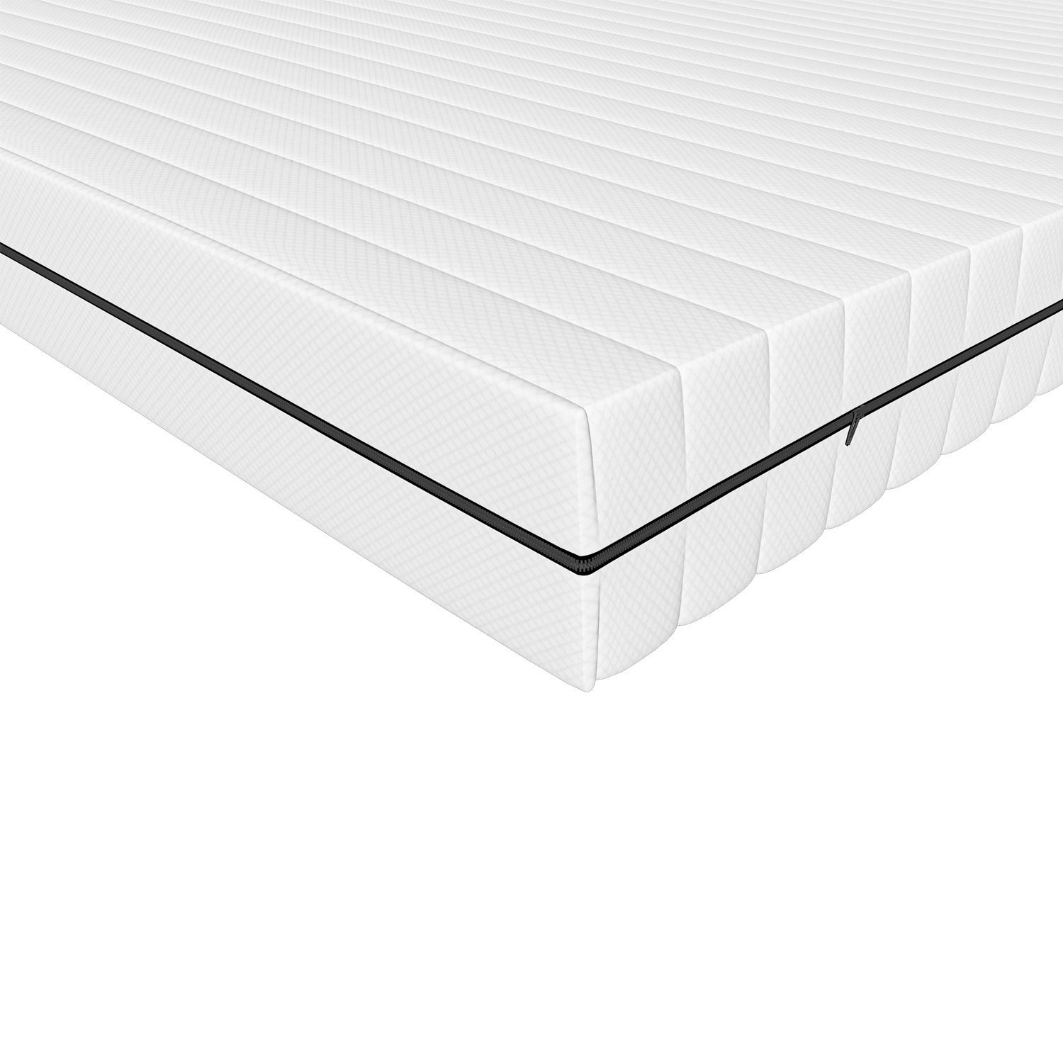 Kaltschaummatratze mit Festigkeitsstufe H2/H3 und 7 anatomisch geformten Li günstig online kaufen