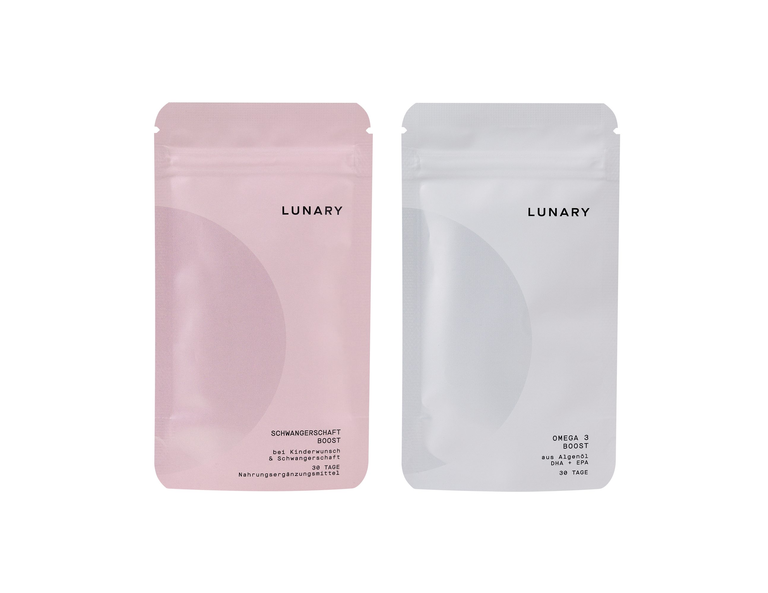 LUNARY LUNARY Schwangerschaft Boost - 2x 30 Kapseln, mit Фолиевая кислота & Omega-3 Kapsel