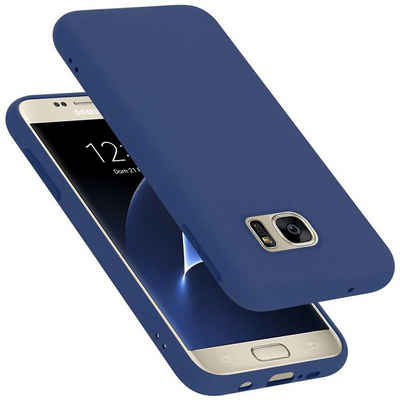 Cadorabo Handyhülle »TPU Liquid Silicone Case«, Hülle für Samsung Galaxy S7 Flexible TPU Silikon Handy Schutzhülle - Back Cover Bumper
