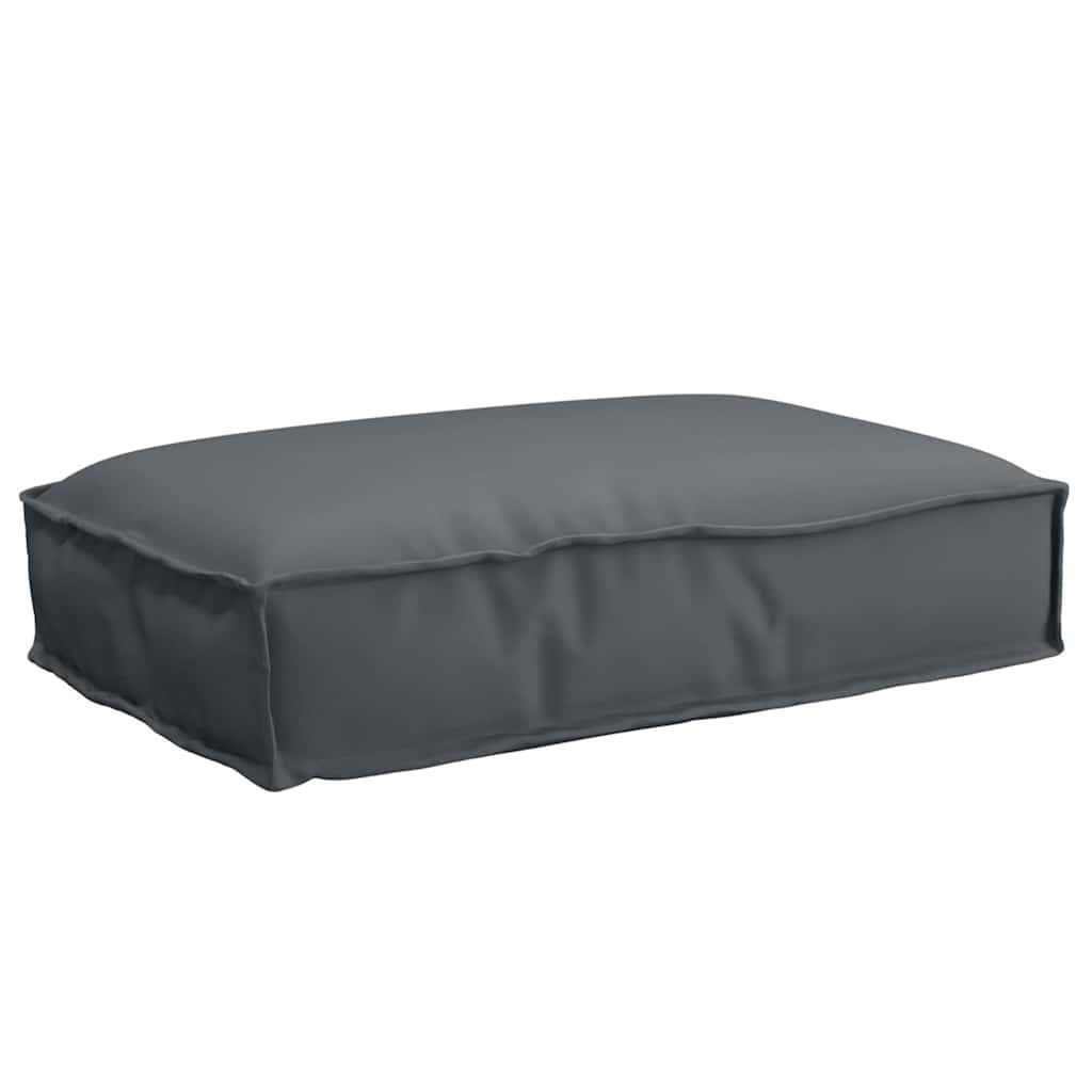 vidaXL Sitzauflage Kissen Oxford-Stoff Anthrazit 60 x 40 x 8 cm, (1 St)