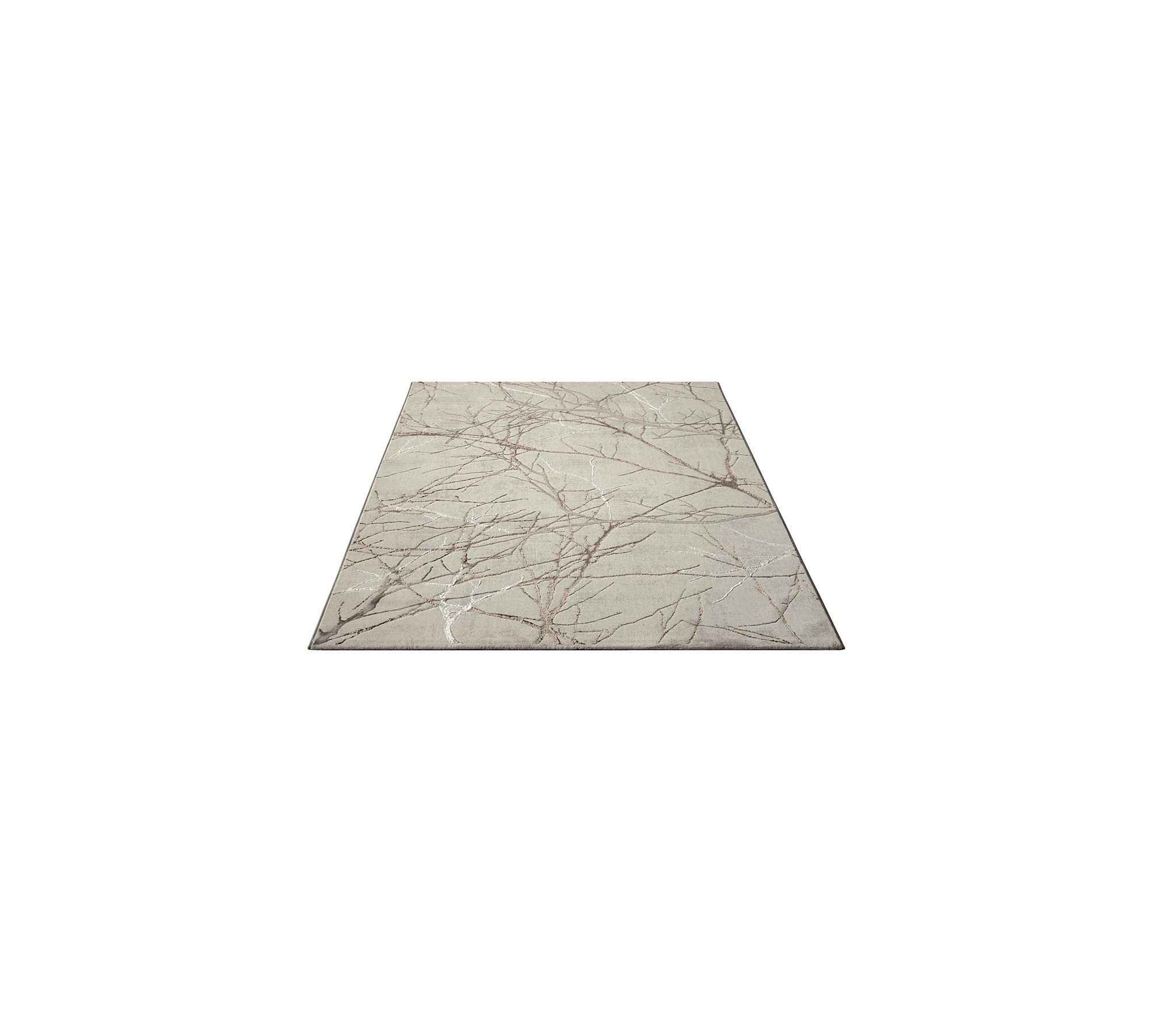 Floornovo Teppich Indoor Teppich Creme versch. Größen - rechteckig für alle Innenräume, rund, Trocken- und Feuchträume