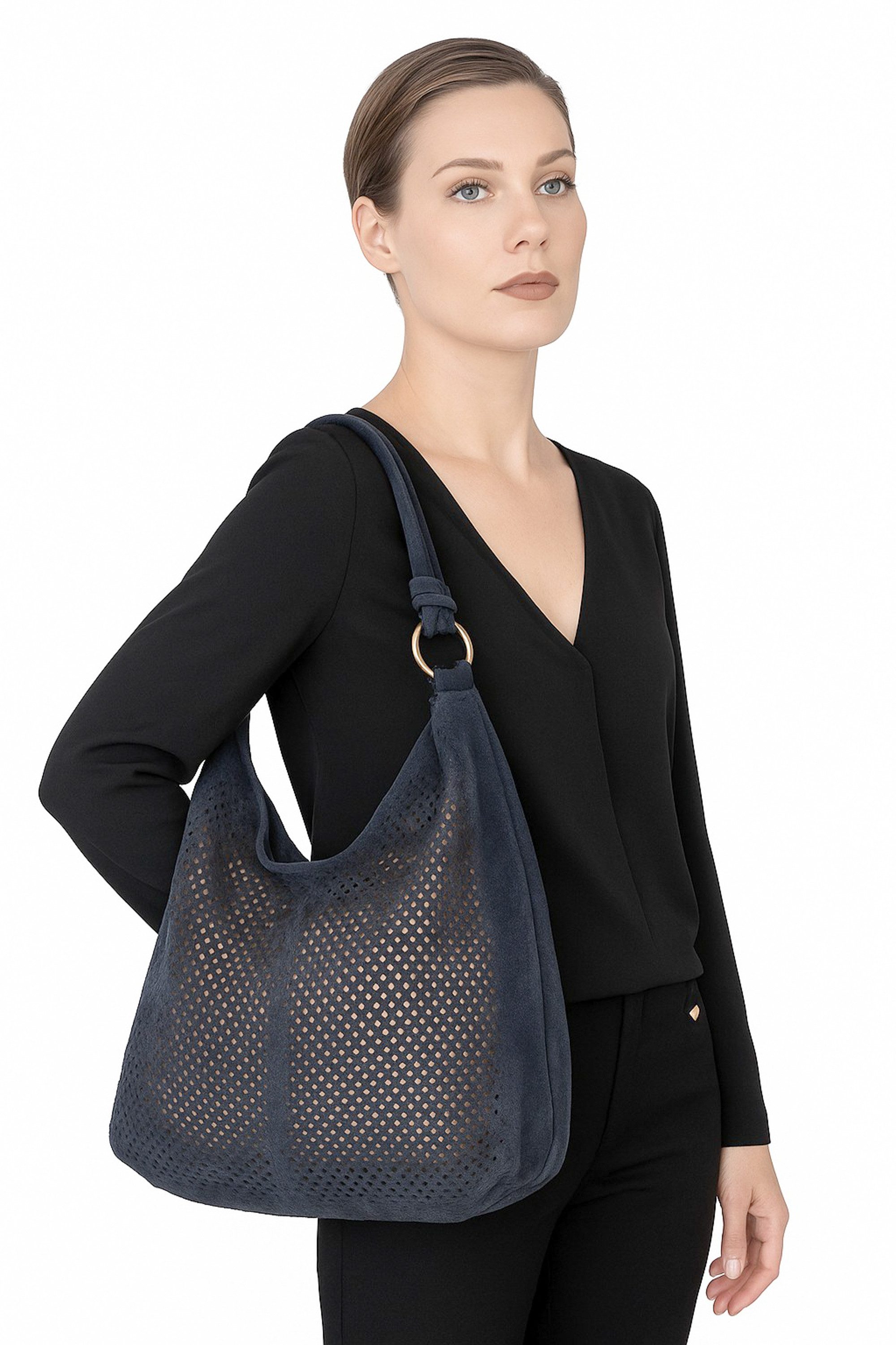 Schultertasche Midnight Luxe