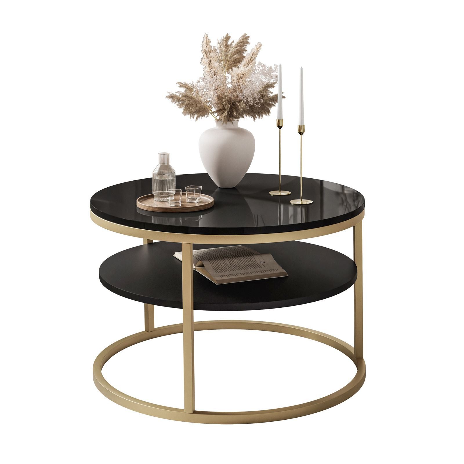 Lookway Couchtisch Ciri 60 mit Ablage, günstig online kaufen