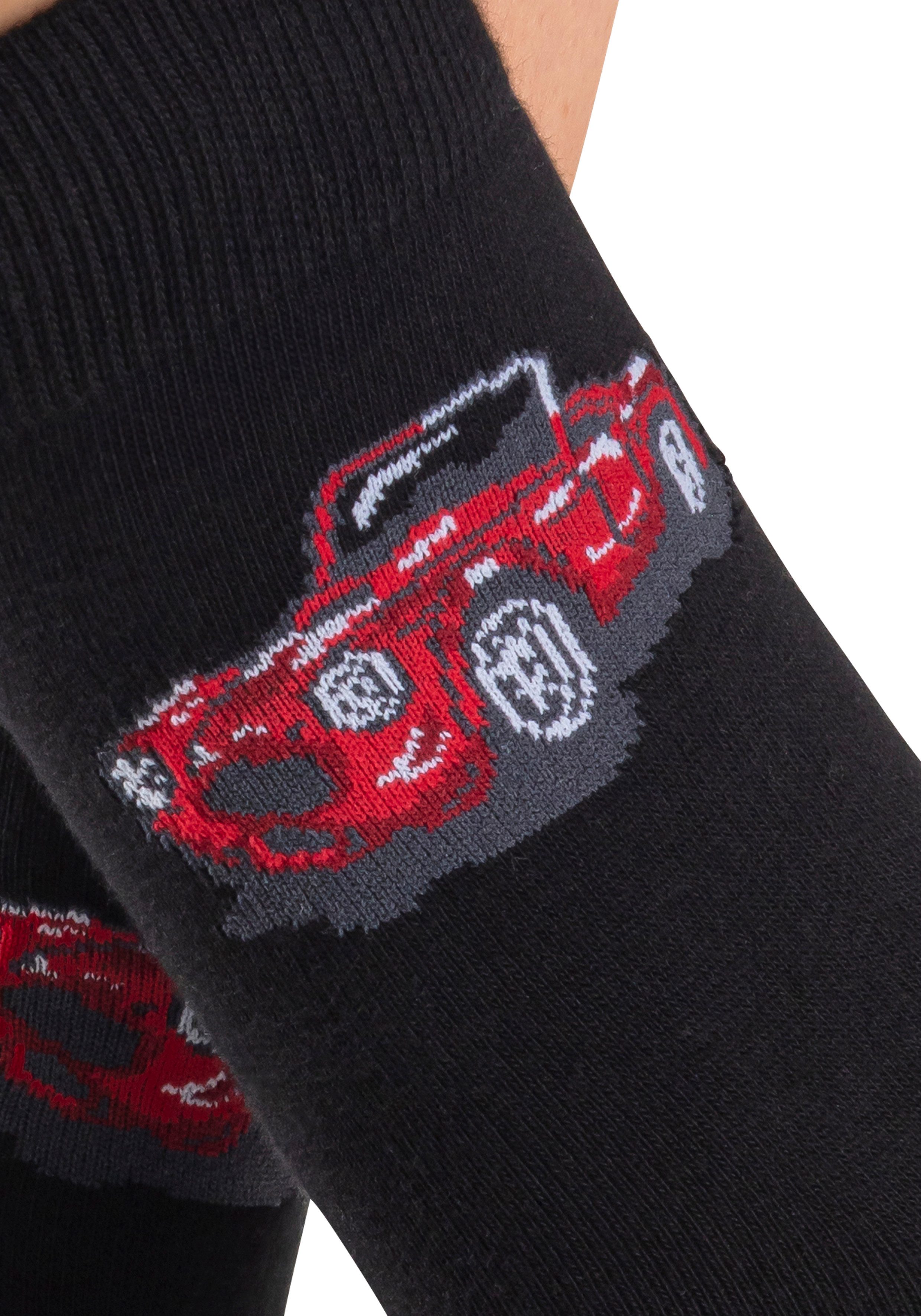 H.I.S Freizeitsocken (Packung, 5-Paar) mit eingestrickten Motiven