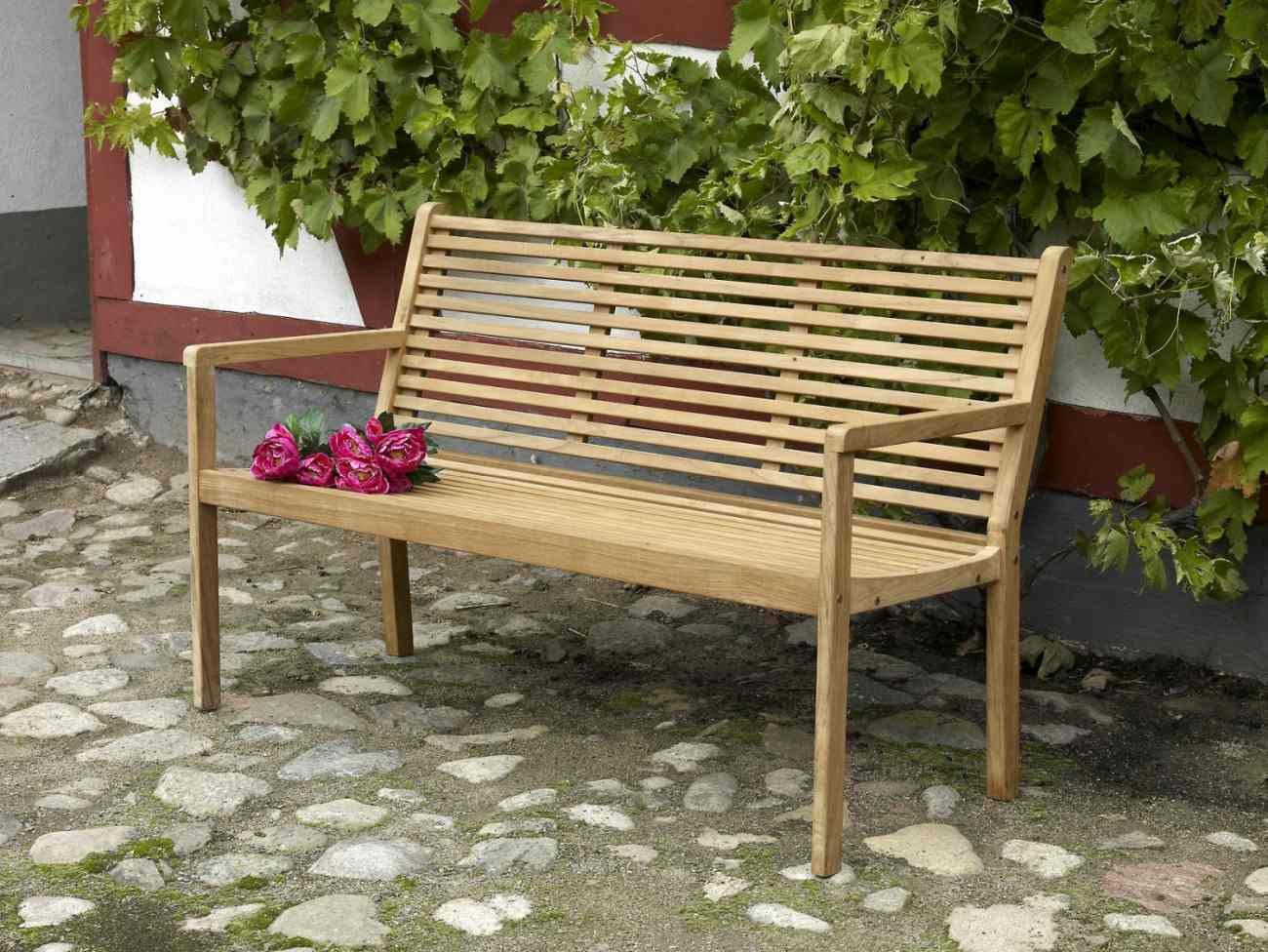 Brafab Gartenbank Canberra aus Teakholz