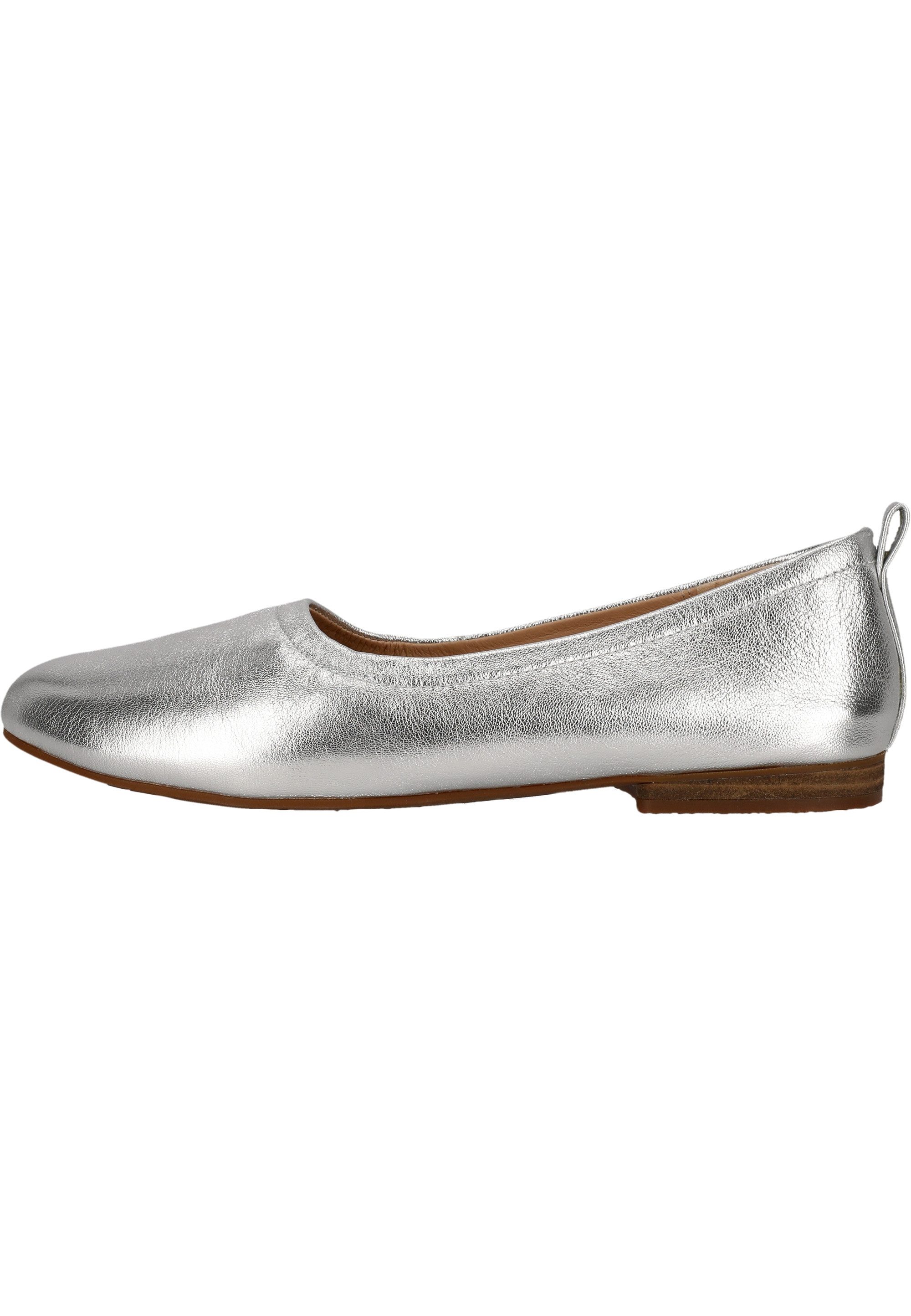 Clarks Fawna Soft Ballerina im coolen Metallic-Look