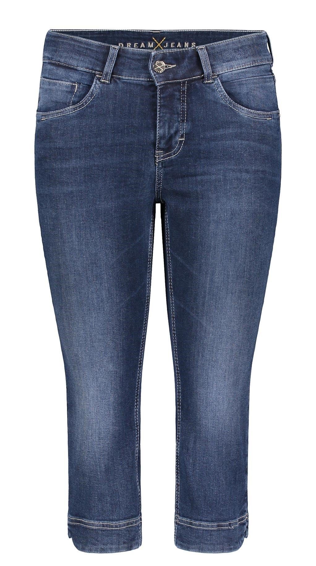 Stretch-Jeans MAC DREAM CAPRI dark blue used 5469-90-0355L D853