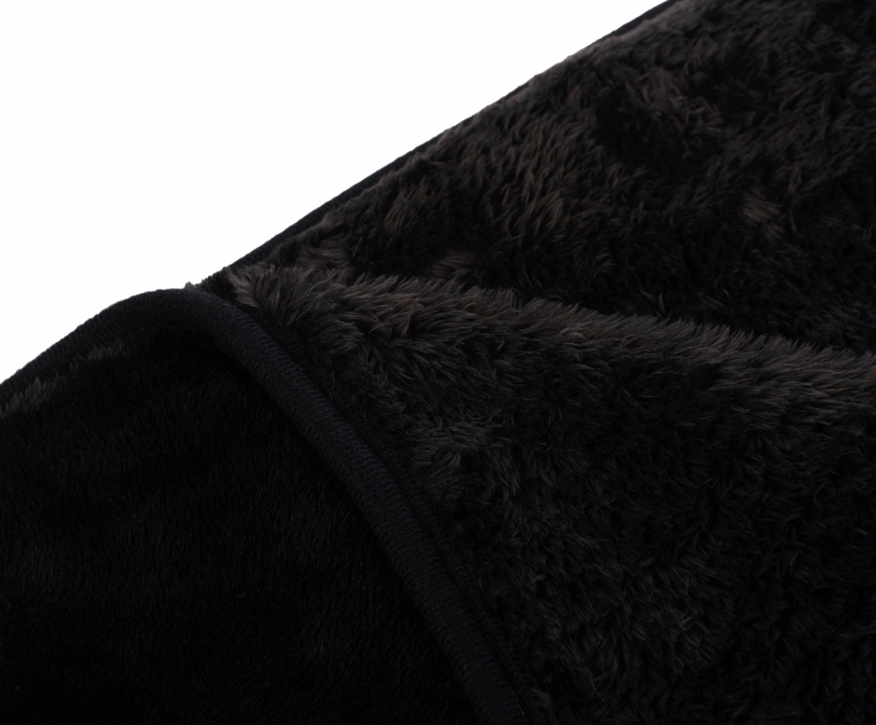 Wohndecke Premium Cashmere Feeling, Gözze, mit premium Cashmere Feeling, Kuscheldecke – Bild 3 von 4