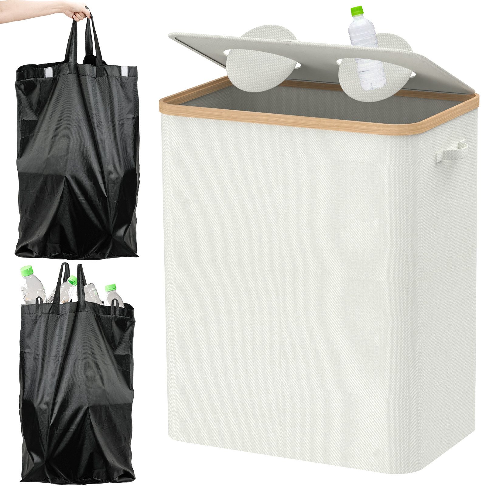 skelo Flaschenkorb Pfandflaschen Sammelbehälter, 160L Fasst 90 Leere Flasch günstig online kaufen