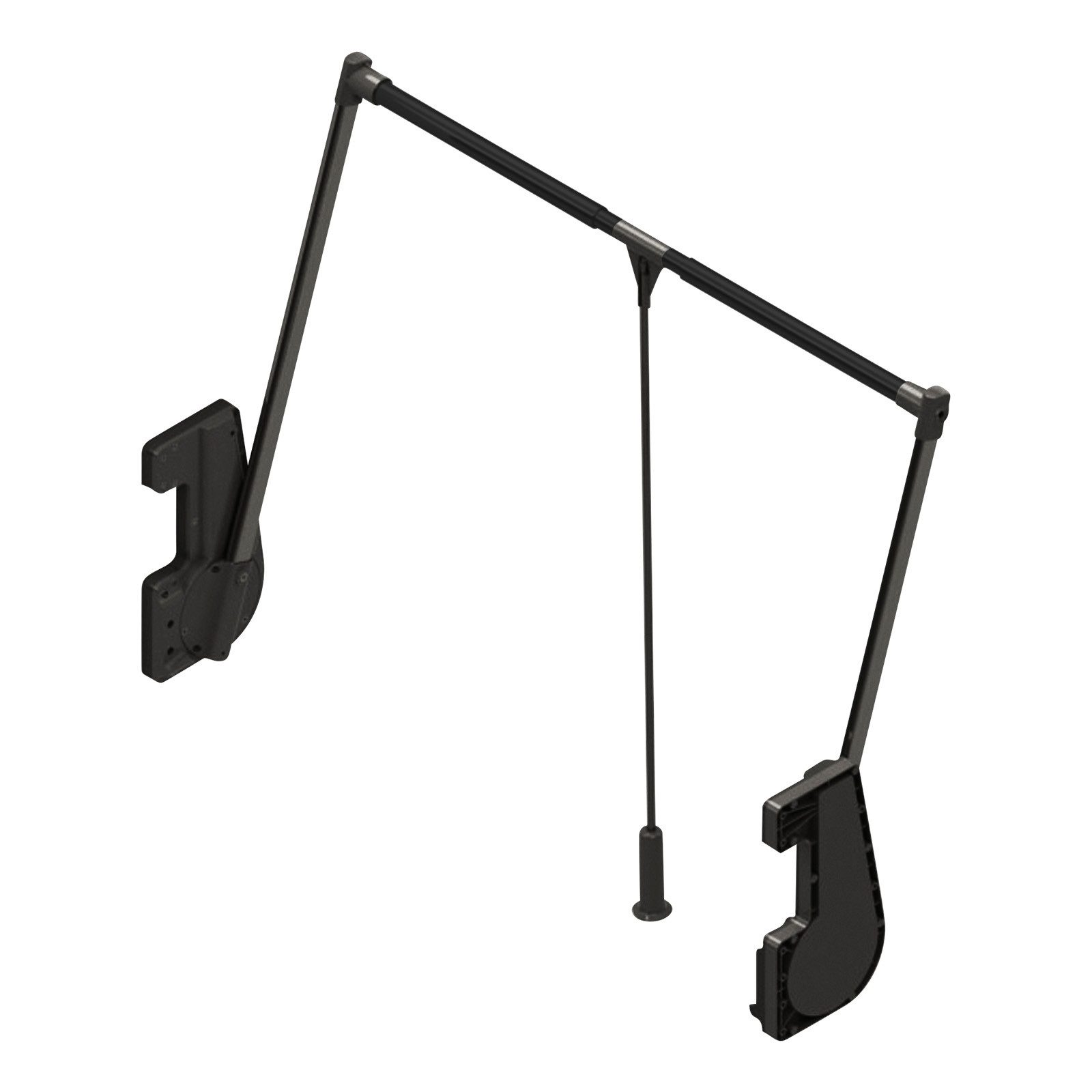 SO-TECH® Kleiderstange Kleiderlift mit Teleskop-Breitenverstellung 850 - 1150 mm Tr, Tragkraft 15 kg