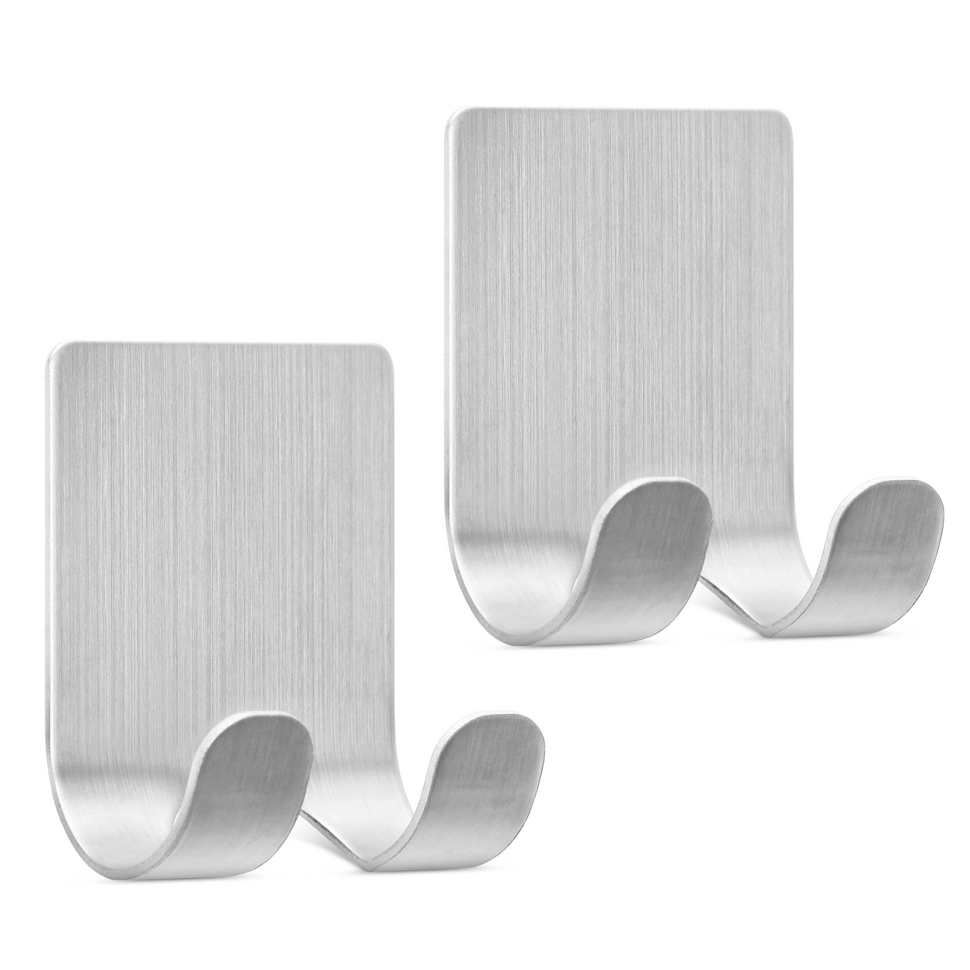 kwmobile Doppelhaken 2x selbstklebende Halterung für Rasierer günstig online kaufen