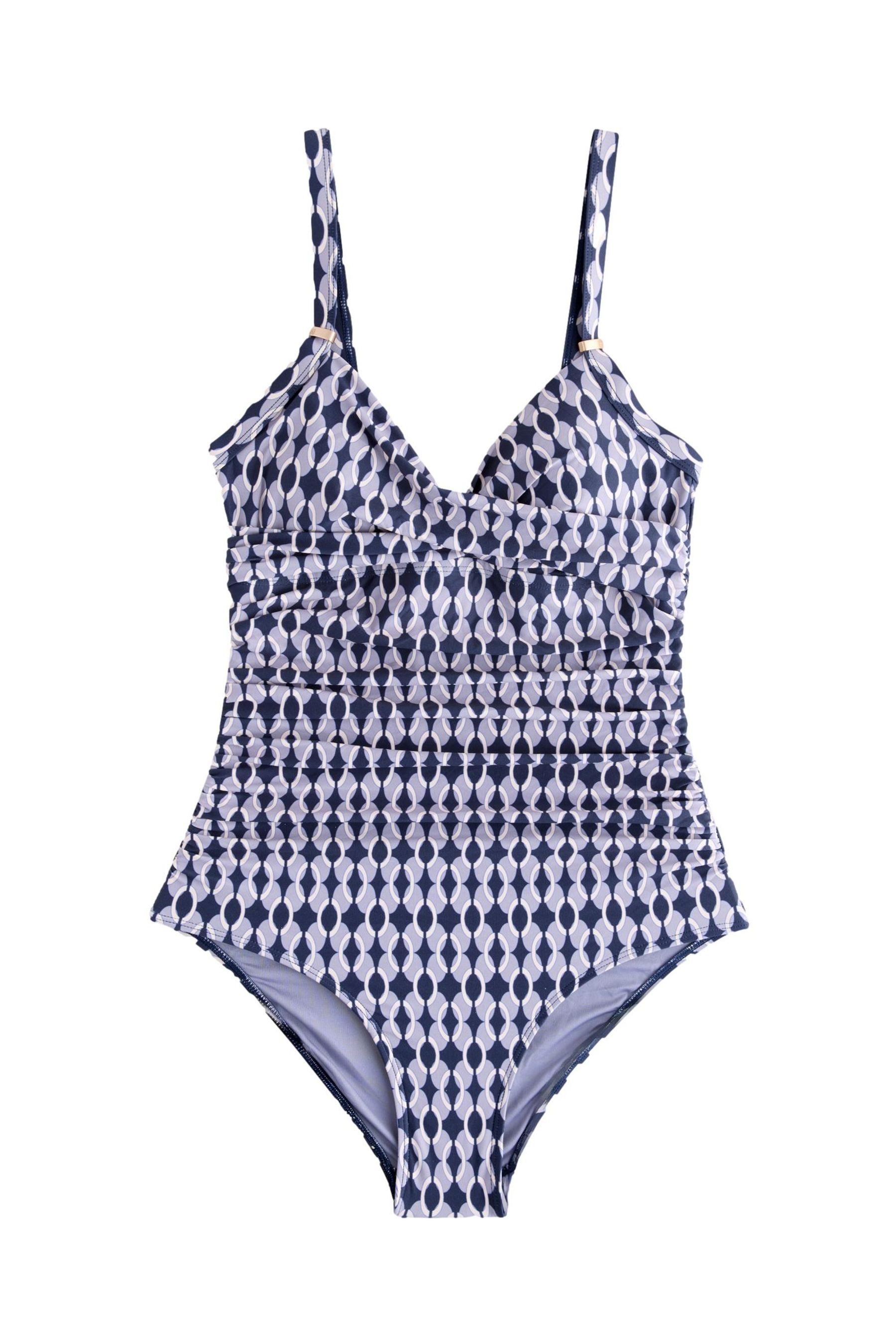 Navy Blue Geometric