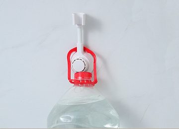 Fivejoy Brausehalter Duschbrausehalterung mit Vakuumsaugnapf,Kein Bohren erforderlich, Duschbrausehalterung mit 360° drehbarer Einstellung und Haken