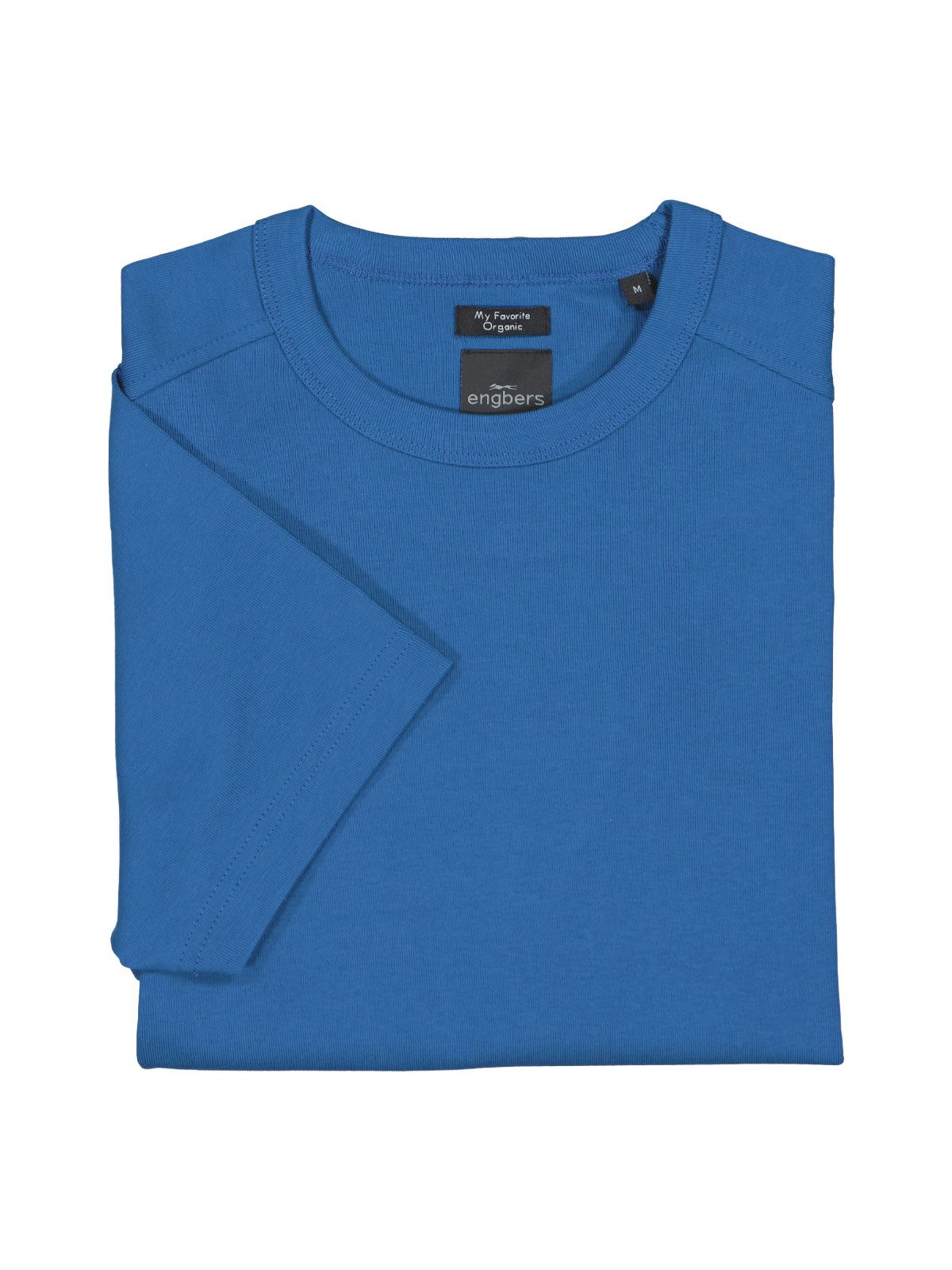 Engbers T-Shirt Herren T-Shirt "My Favorite" organic, Brilliantblau