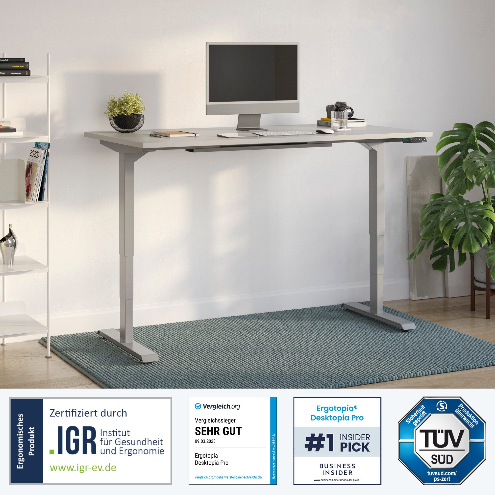 Ergotopia Schreibtisch Desktopia Pro X elektrisch günstig online kaufen