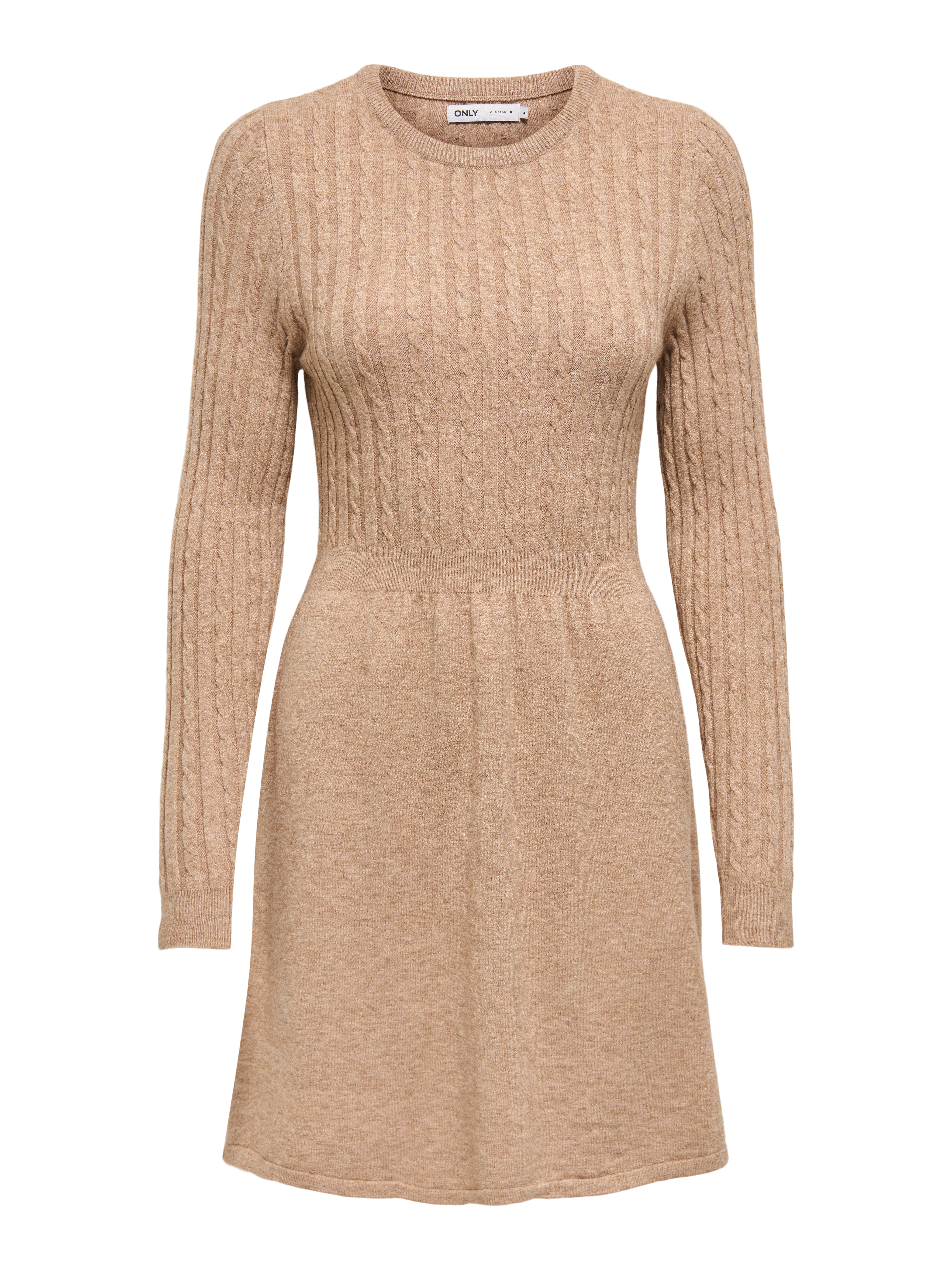 ONLY Strickkleid ONLFIA LS CABLE DRESS günstig online kaufen