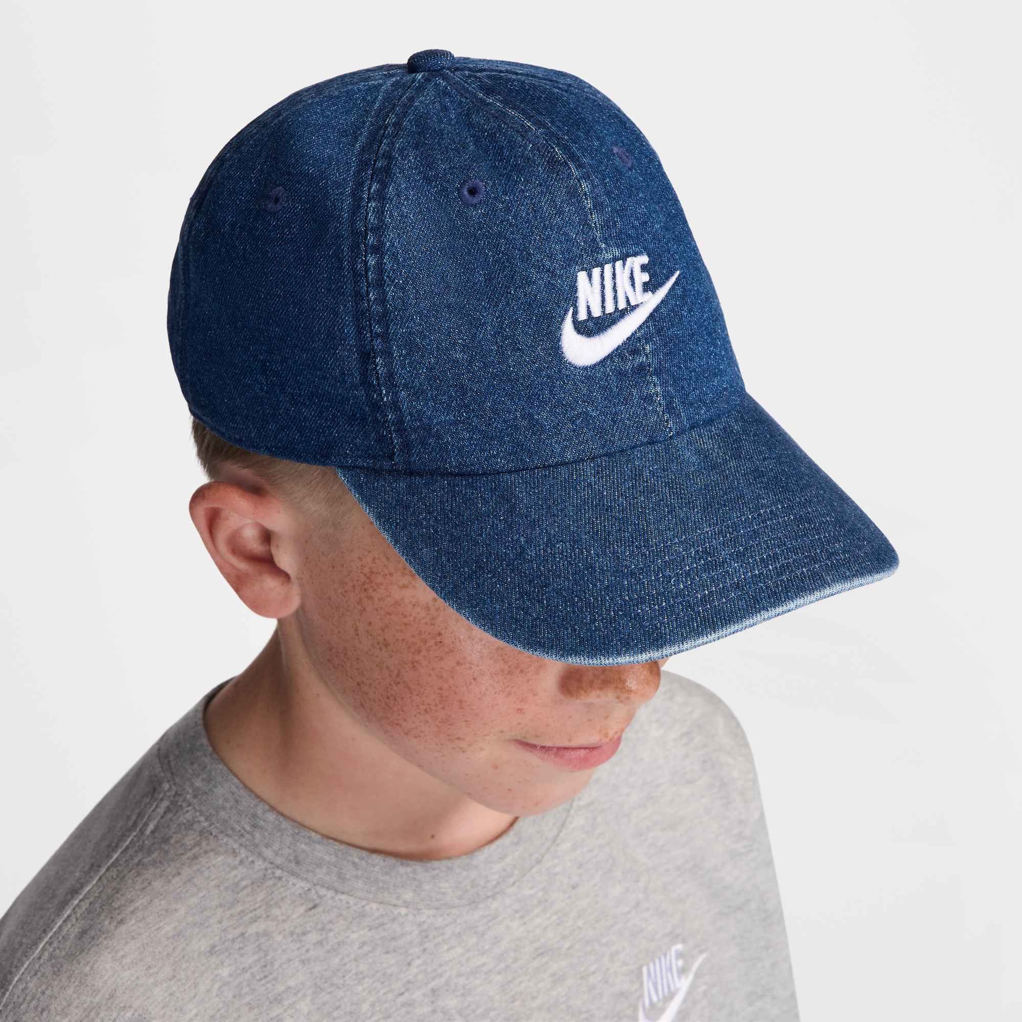 Nike Sportswear Baseball Cap K NK CLUB CAP US CB DENIM Für Kinder und Jugendliche