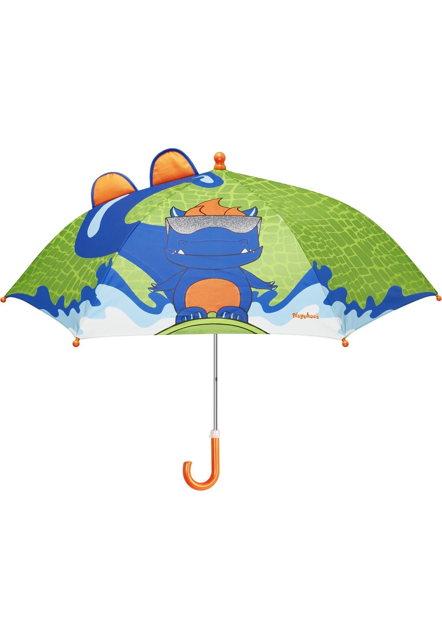 Playshoes Stockregenschirm Regenschirm Dino