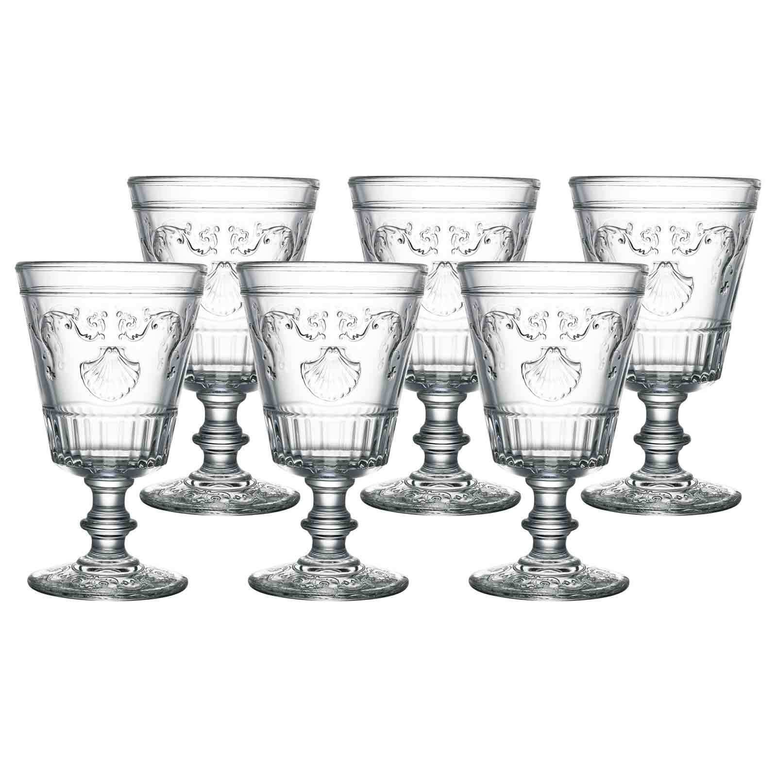 La Rochere Weinglas Versailles Verkostungsgläser 400 ml 6er Set, 6-tlg., Glas