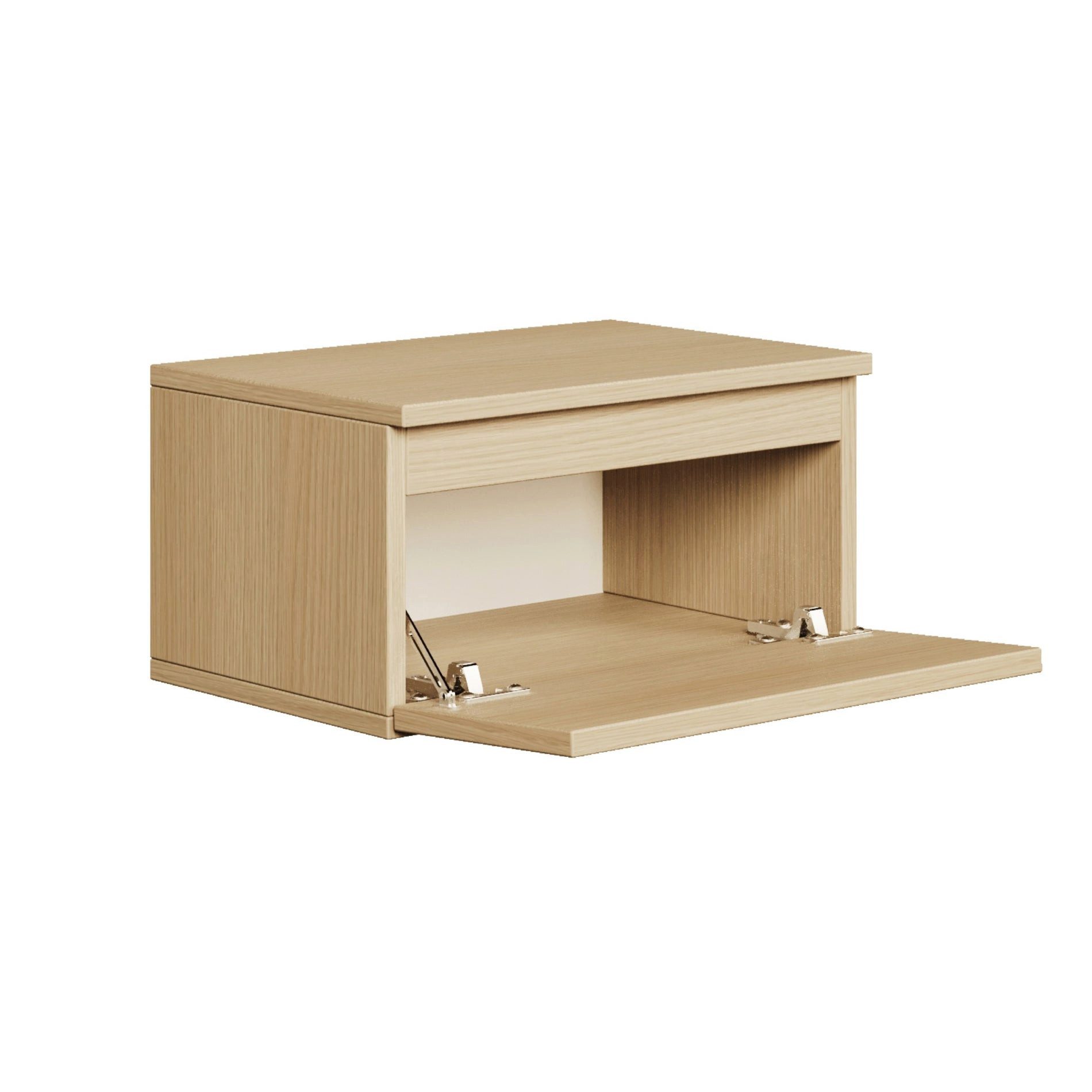 Selsey Nachttisch BEMMI, Wandnachttisch mit Schublade – schwebendes Design, matt, 48 cm breit