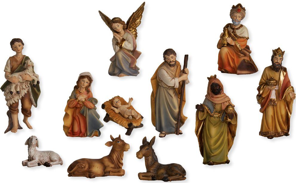 dekoprojekt Krippenfigur Krippenfigur Markus-Krippenfiguren (11 St)