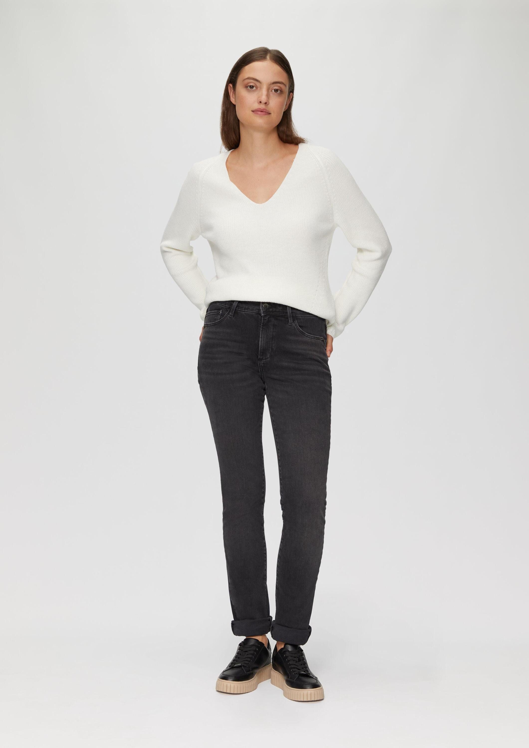 s.Oliver Slim-fit-Jeans Jeans-Hose BETSY Jeans Betsy / Slim Fit / Mid Rise / Slim Leg