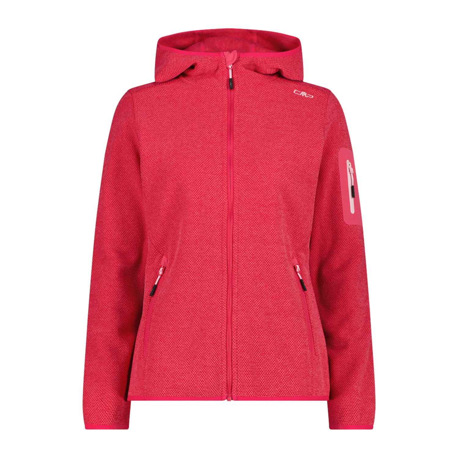 CMP Fleecejacke CMP Damen Jacke Knitted Melange Hoody 3H19826 günstig online kaufen