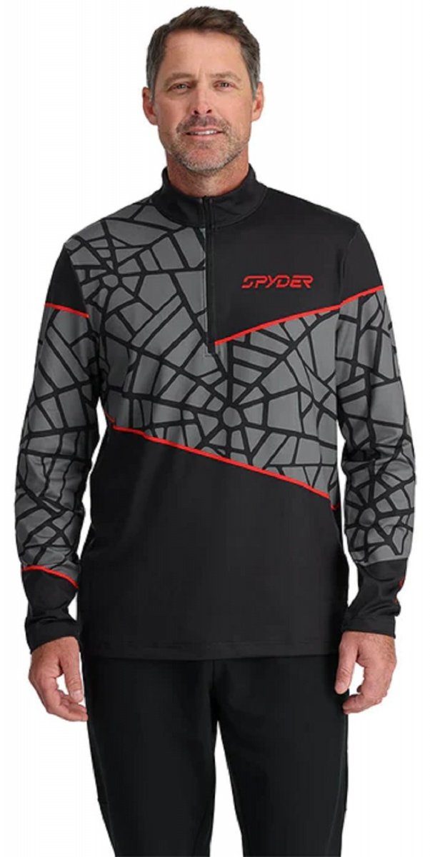 Spyder Funktionsshirt Spyder Vital 1/2 Zip T-Neck Herren Skirolli Funktionsshirt 38A125310