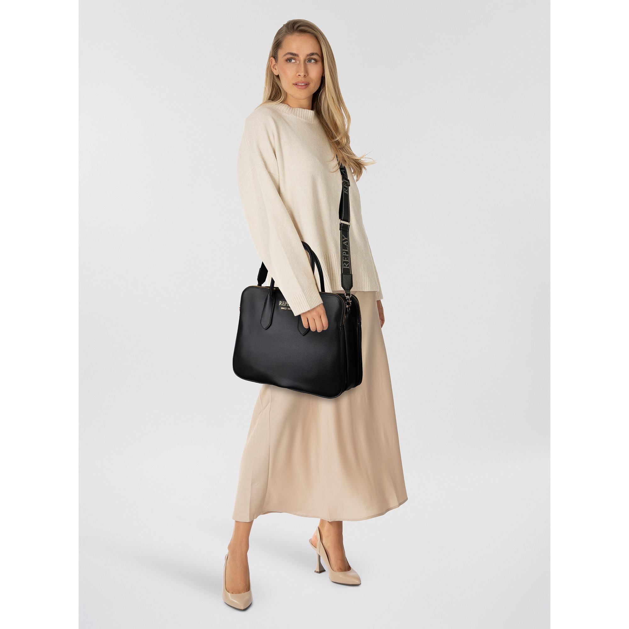 Replay Schultertasche, Polyurethan