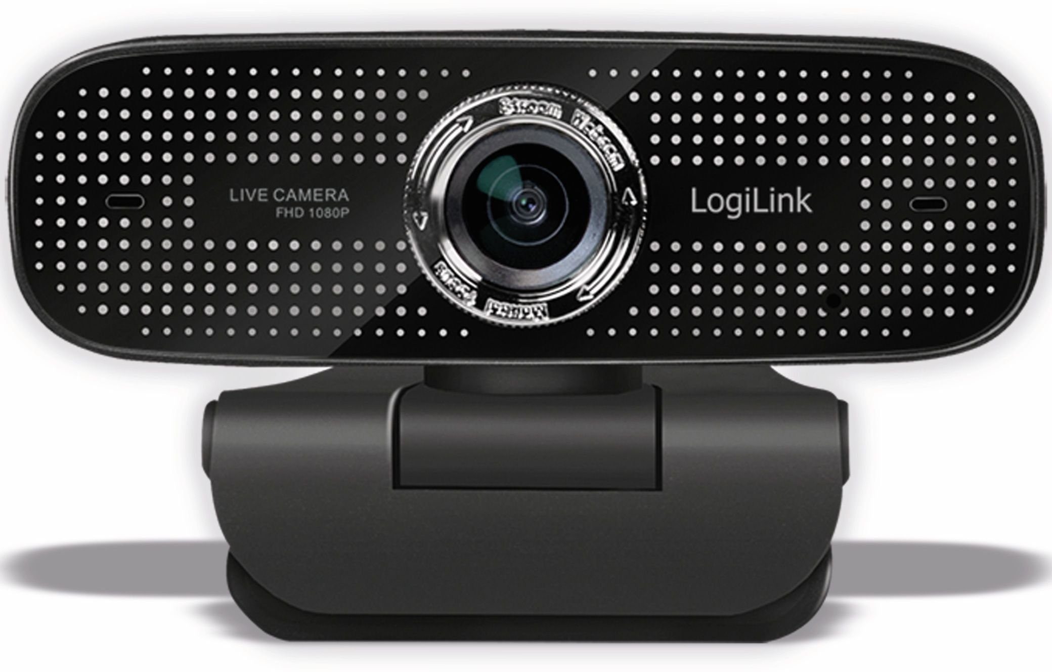 Webcam LogiLink Webcam LOGILINK 1920x1080, schwarz LL1, 30fps,