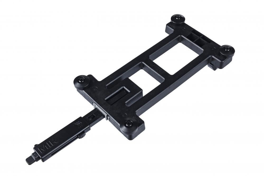 Basil Fahrradkorb Basil Adapterplatte MIK 2.0 schwarz - abschließbare Gepäckträgerplatte
