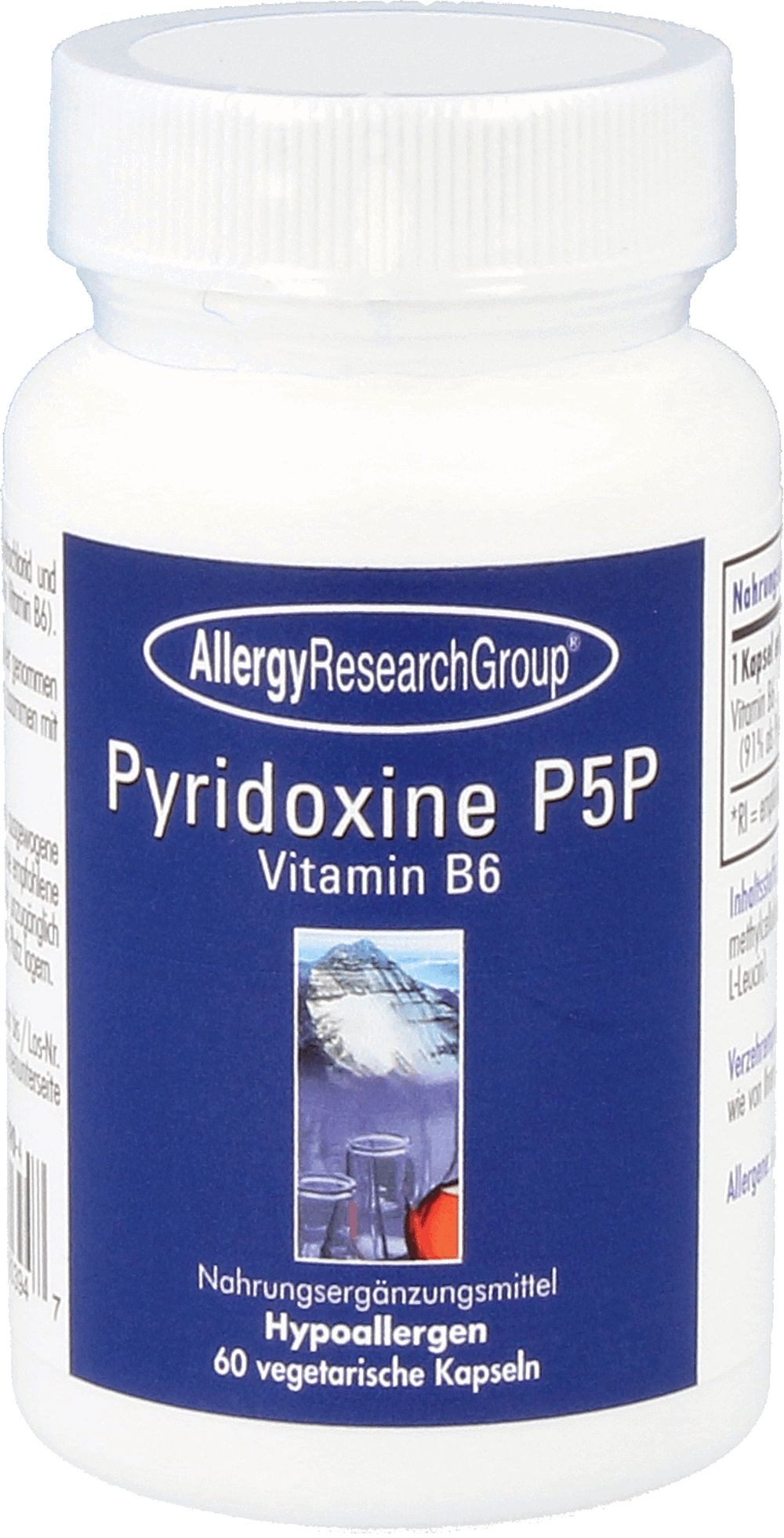Allergy Research Group Allergy Research Group Pyridoxine P5P-60 Kapseln