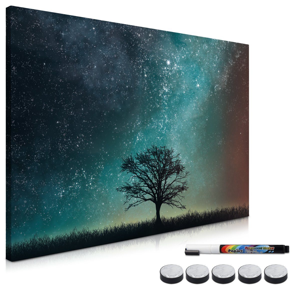 Navaris Tafel Magnetpinnwand Memoboard - 60x40 günstig online kaufen