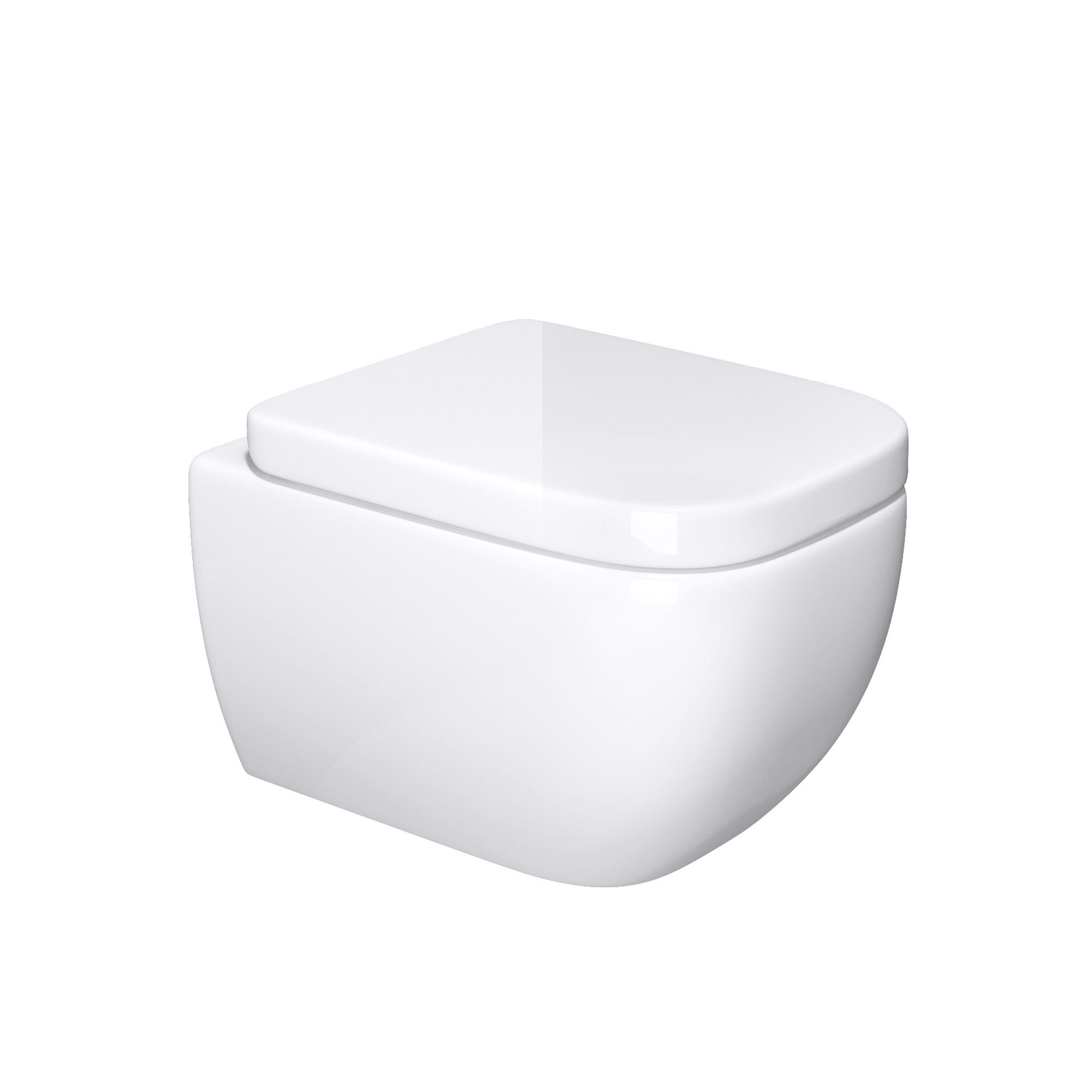 doporro Tiefspül-WC Hänge WC Spülrandlos Wand-WC günstig online kaufen