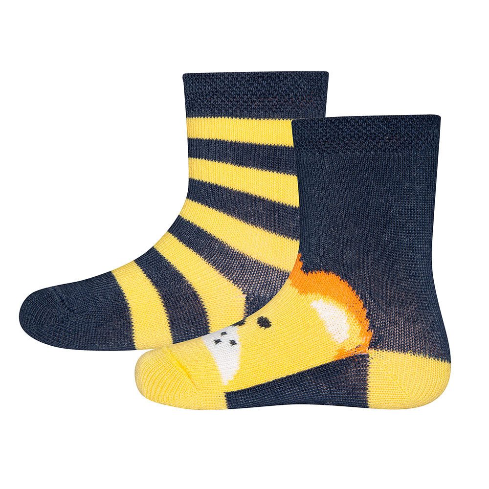 Socken Socken 2er Pack Löwe/Ringel