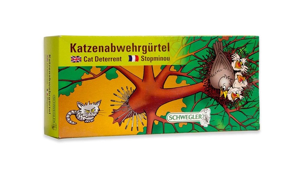 Schwegler Vogelhaus Katzenabwehrgürtel für Bäume Umfang 115 cm effektiver Schutz für Vögel