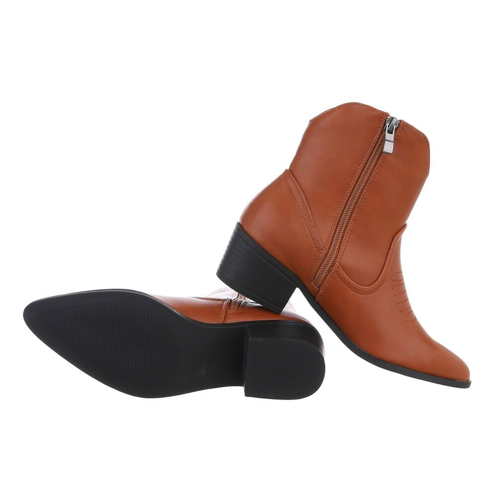 Ital-Design Damen Cowboyboots Western Westernstiefelette (85136113) günstig online kaufen