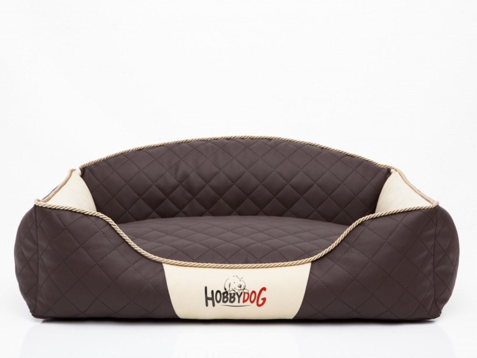 Hobbydog Tierbett Hundebett Schlafplatz Hundekissen Hundesofa Tierbett Ekoleder