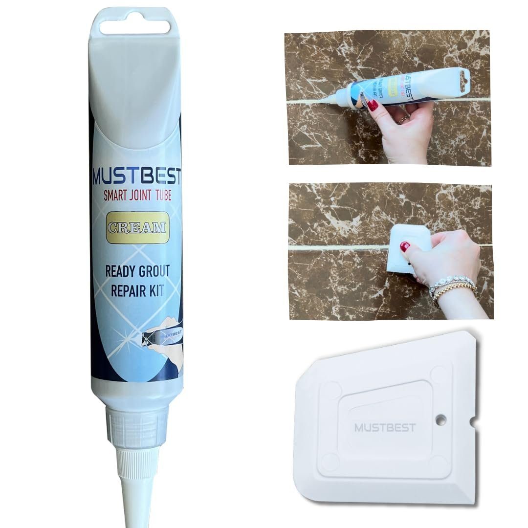 MustBest Fugenfueller Schnell trocknend Fliesenfugenreparatur