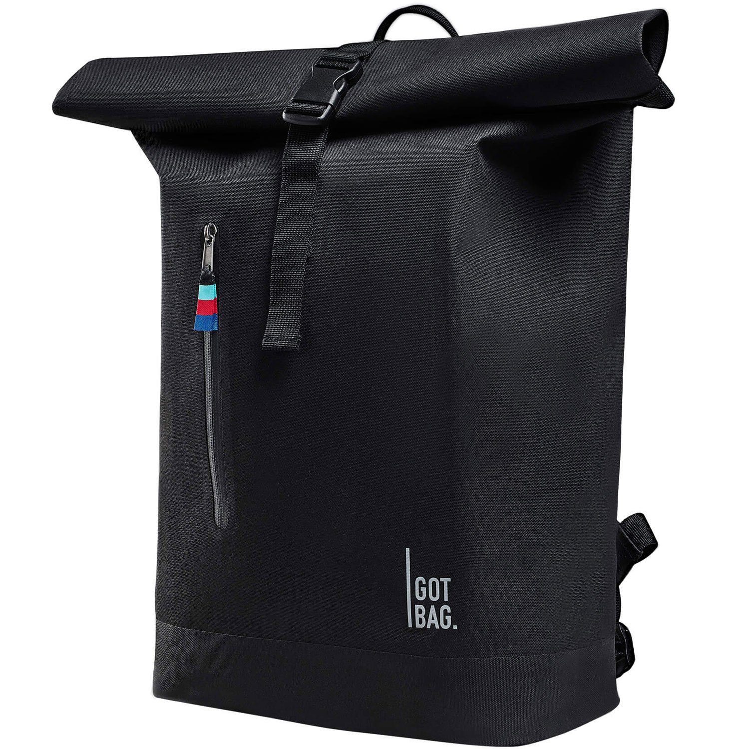 (Stück, GOT Got Rucksack Rolltop BAG Freizeitrucksack Rucksack Stück), black LITE Bag