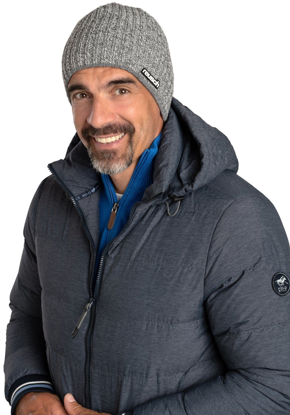 Reusch Strickmütze atmungsaktives, hochwertiges Wollstrick