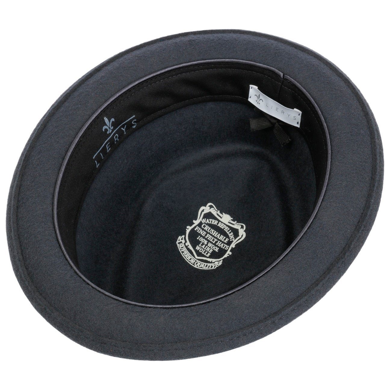 Lierys Fedora (1-St) Wollfilzhut, Made in Italy