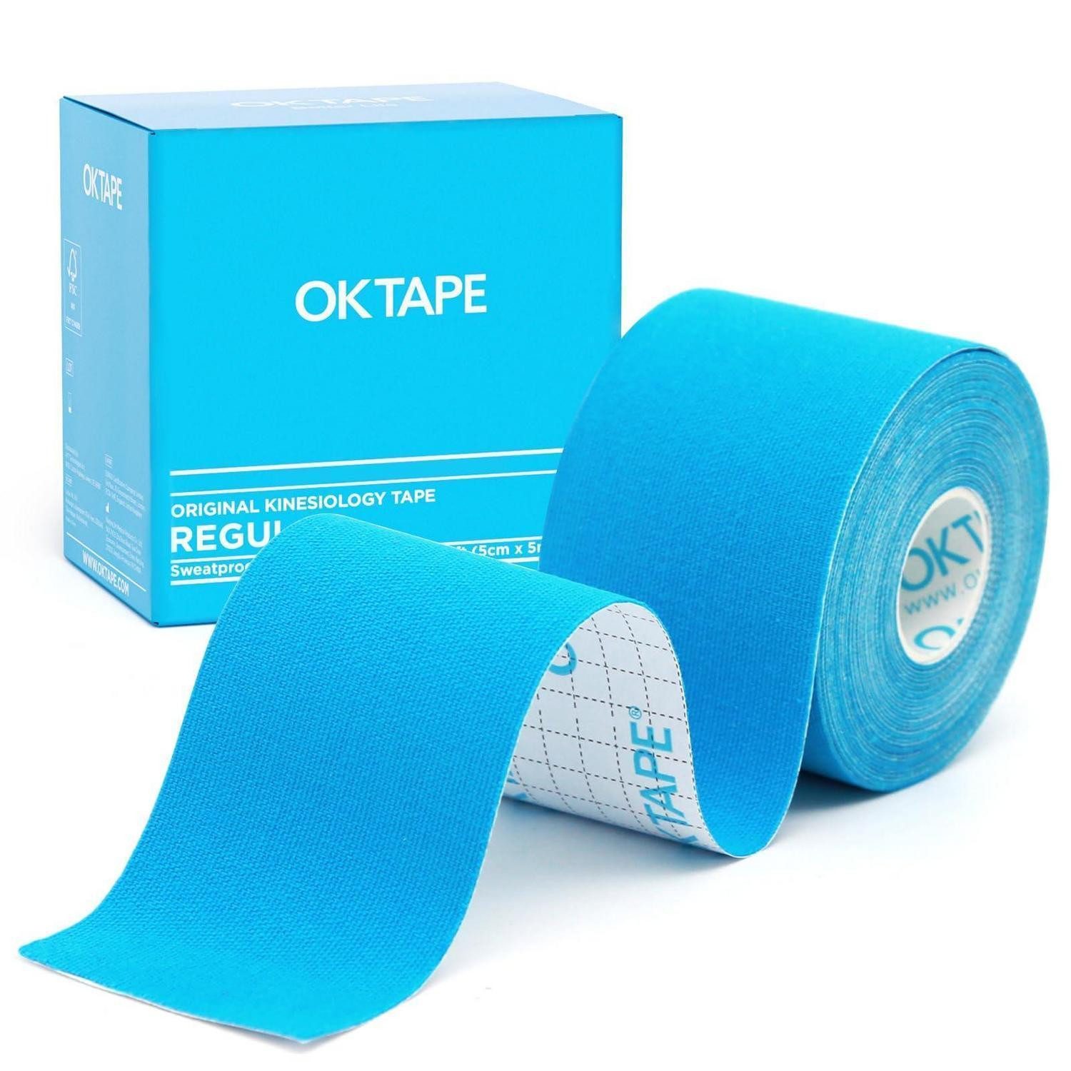LuxusKollektion Kinesiologie-Tape Kinesiologieband Sportband Unterstützung 5cm 5m 1 Rollen Blau