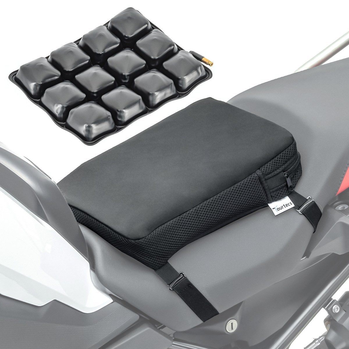 Tourtecs Sitzbank Motorrad Komfort Sitzbank Kissen # Air S