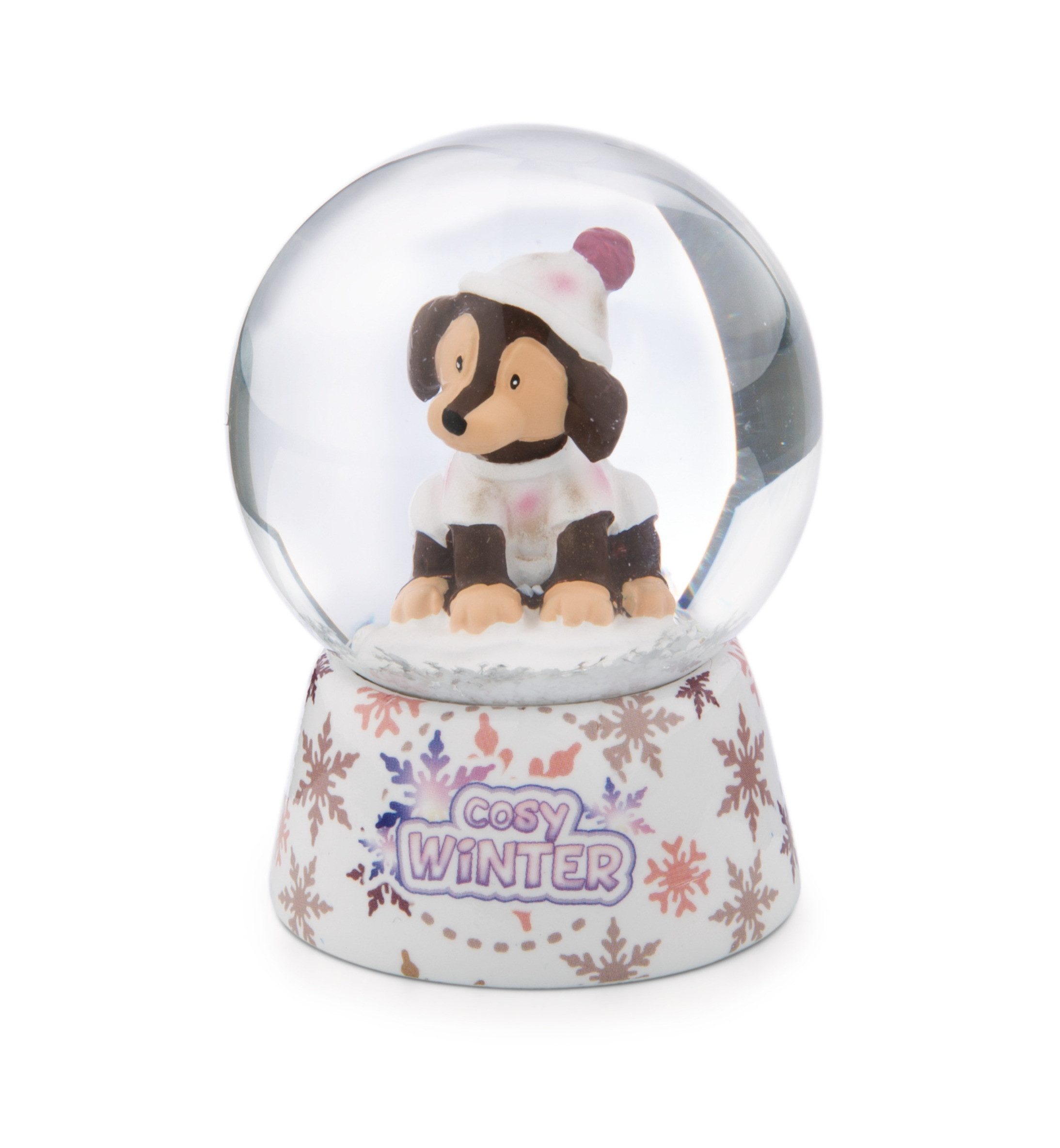 Nici Schneekugel 49353 - Dackel Skida, 6,5 cm (1 St)