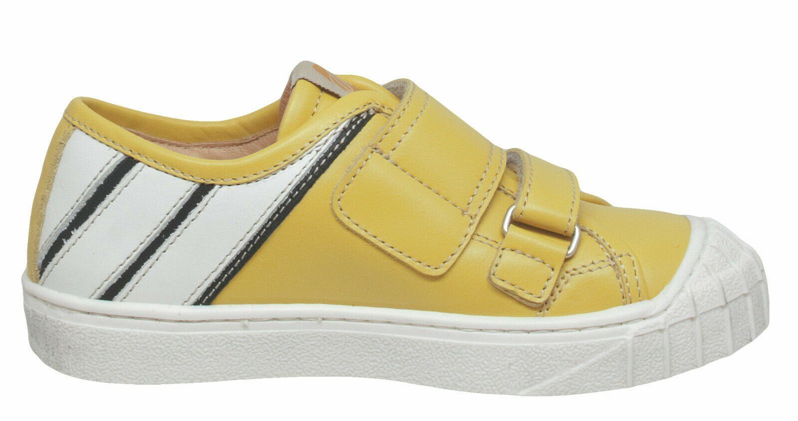 Ocra Ocra Kinder Sneaker 121 planzlich gegerbten Leder gelb Sneaker